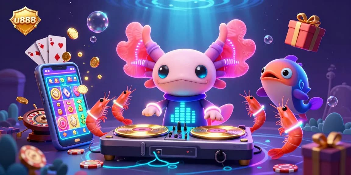 Join the fun at u888 while spinning colorful slot reels and winning rewards in an exciting underwater casino.