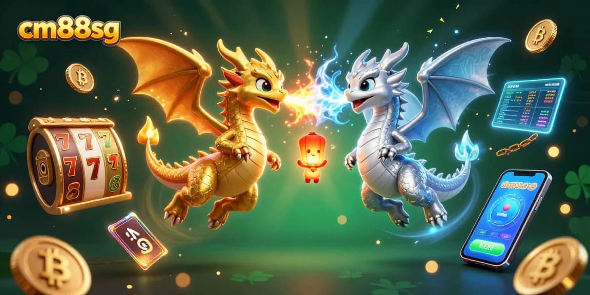 Experience the thrilling action at cm88sg with engaging slot games and vibrant casino graphics.