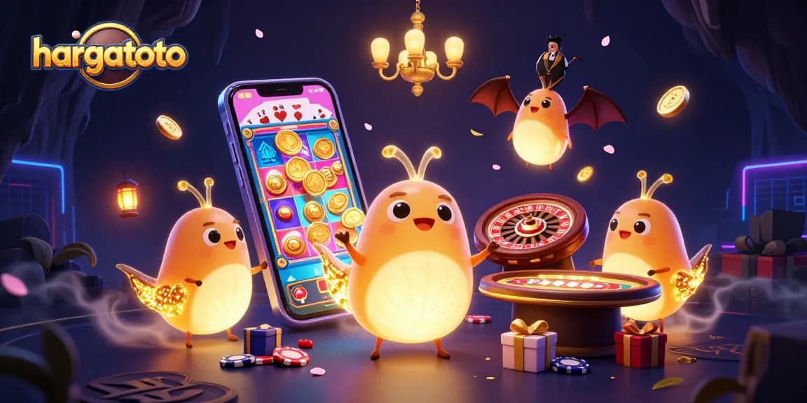 Experience thrilling gameplay at hargatoto with vibrant visuals of a magical casino scene.