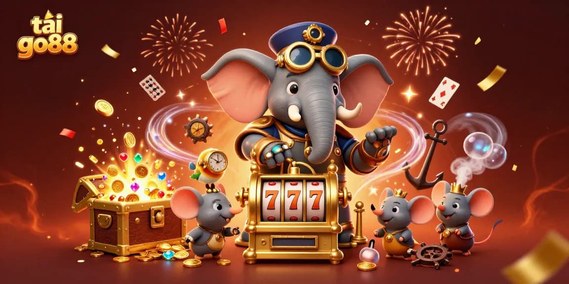 Win big with tải go88 in this vibrant casino art featuring steampunk characters!