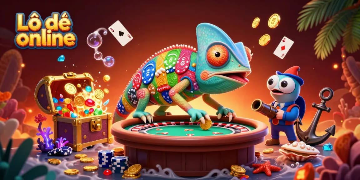 Experience Lô đề online with thrilling casino visuals and dynamic game elements.