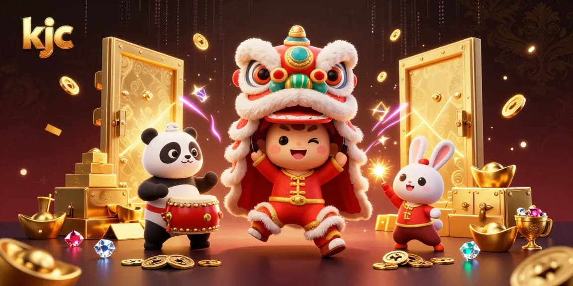 KJC players enjoy thrilling experiences with luxurious casino elements and festive characters