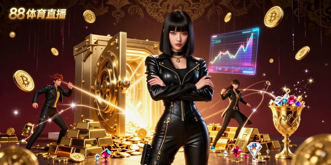 Experience 88体育直播 with stunning live sports action in a vibrant 3D casino environment.