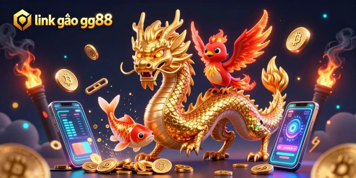 Engage in thrilling gameplay at link vào gg88 with vibrant casino elements and dynamic characters.