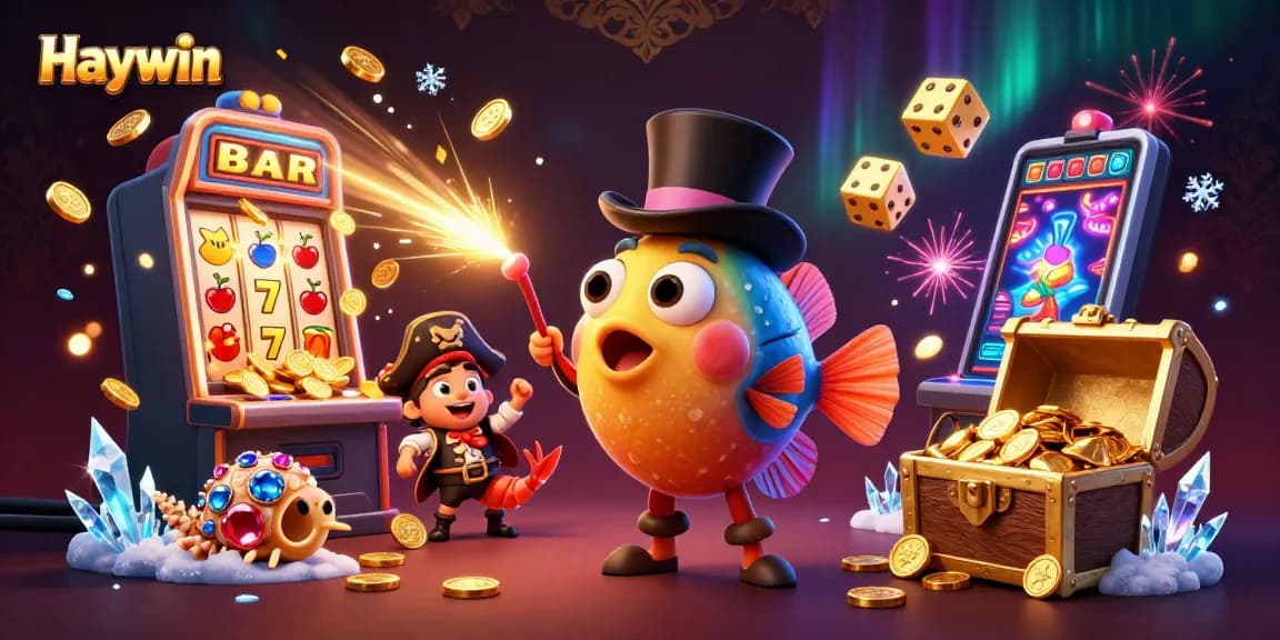 Gamblers enjoy rewards at Haywin's vibrant online casino featuring stunning 3D visuals.