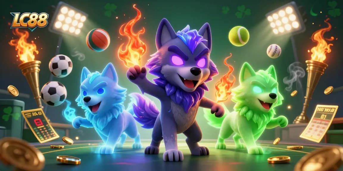 Engage in thrilling gameplay at LC88 with sports betting excitement and vibrant casino atmosphere.