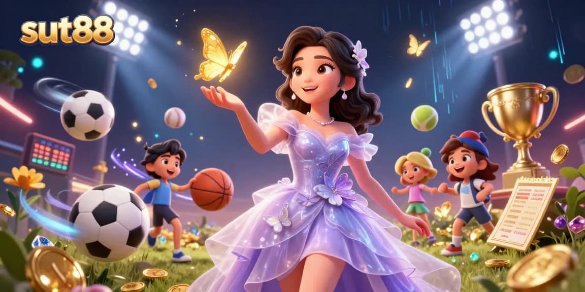 Sut88 delivers thrilling online sports betting action with vibrant graphics and engaging elements.