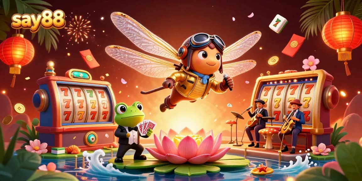 Experience thrilling gameplay at say88 with vibrant jackpot slots and interactive casino elements.