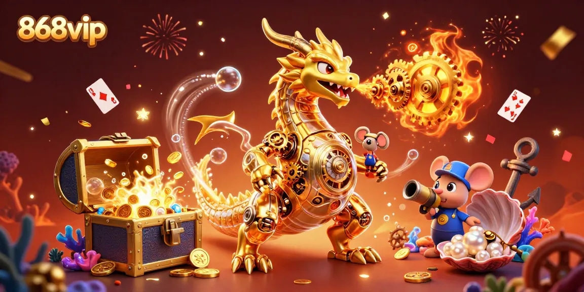Experience thrilling gameplay with 868vip’s immersive casino features and vibrant animated elements.