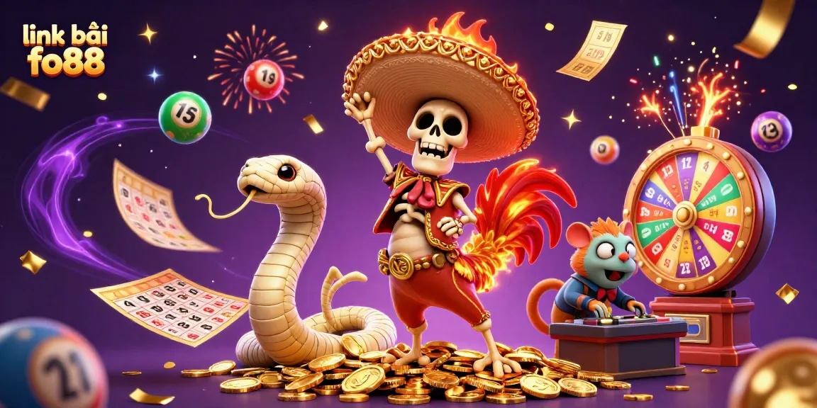 Experience thrilling moments with link vào fo88 in a vibrant 3D casino scene filled with excitement and fun.