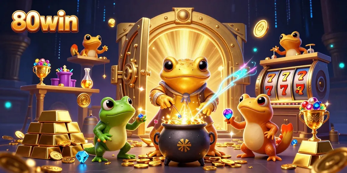 Experience the magic of 80win as the golden salamander alchemist conjures gold and jackpots.