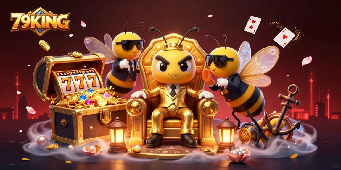 Engage with 79KING’s vibrant casino world featuring stunning games, golden treasures, and immersive experiences.