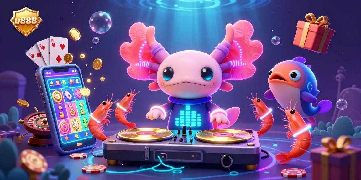 Join the fun at u888 while spinning colorful slot reels and winning rewards in an exciting underwater casino.