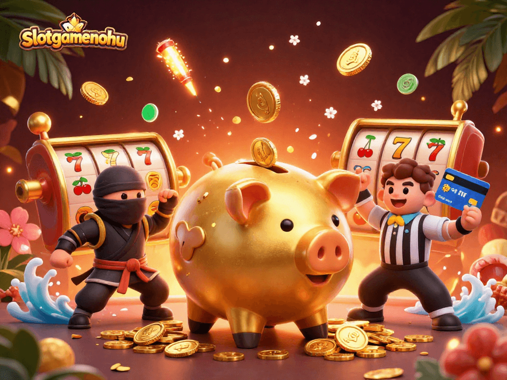Engage with slotgamenohu's thrilling jackpot action featuring dynamic characters and vibrant visuals.