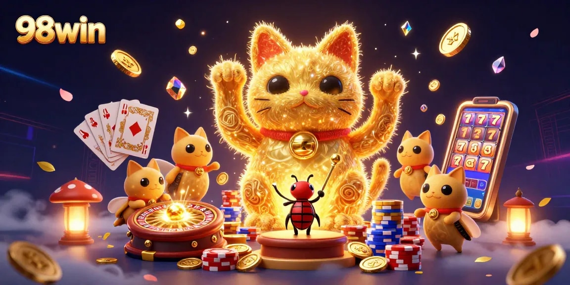 Try your luck with 98win and enjoy vibrant online casinos filled with games and rewards.