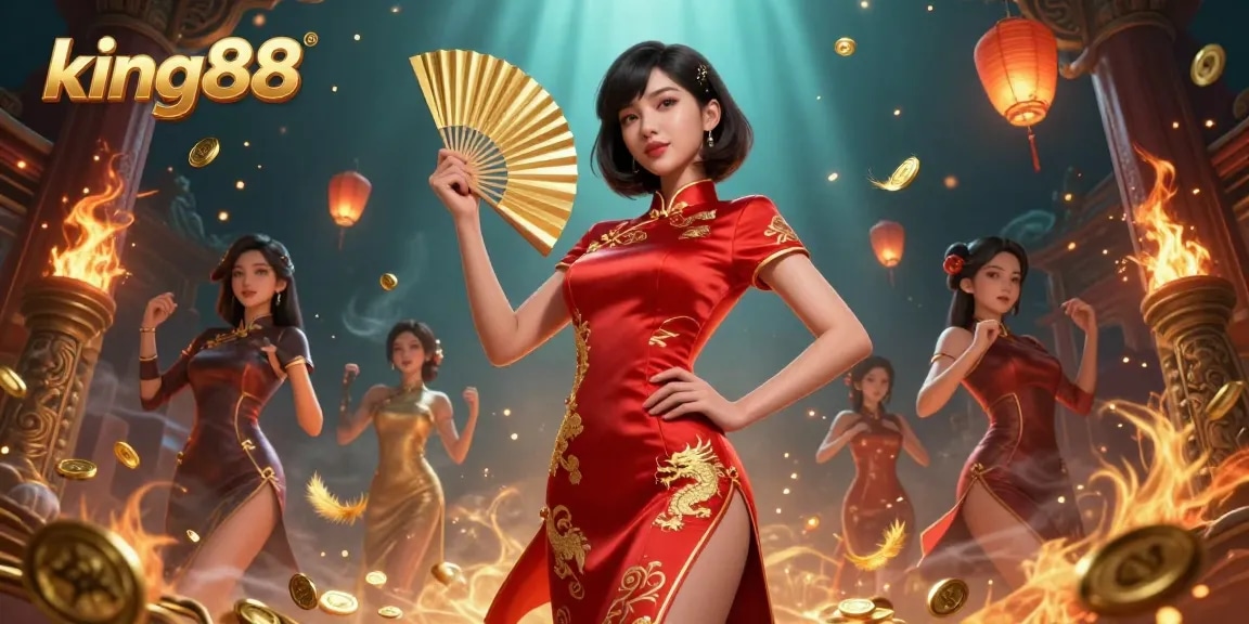 Experience king88's thrilling online casino with vibrant visuals and dynamic gaming elements.