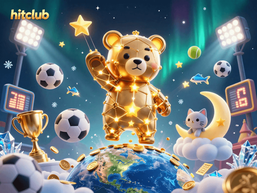 Experience thrilling wins at hitclub with 3D casino characters and dynamic sports elements.