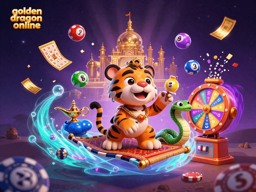 Experience thrilling excitement with golden dragon online slots, featuring vibrant prizes and magical elements.