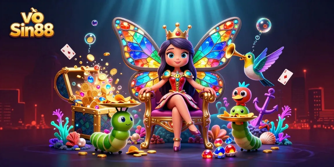 Experience the vibrant world of casino gaming with the cartoon charm of vào Sin88 featuring fantasy elements.