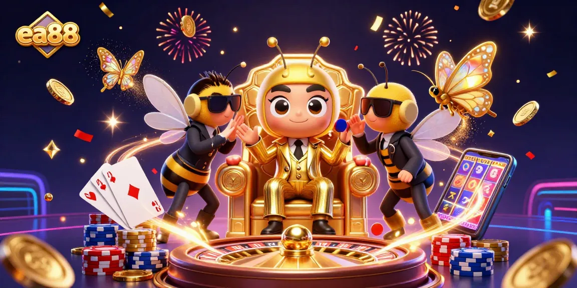ea88 casino experience featuring immersive mob boss scene with golden coins and roulette wheel.