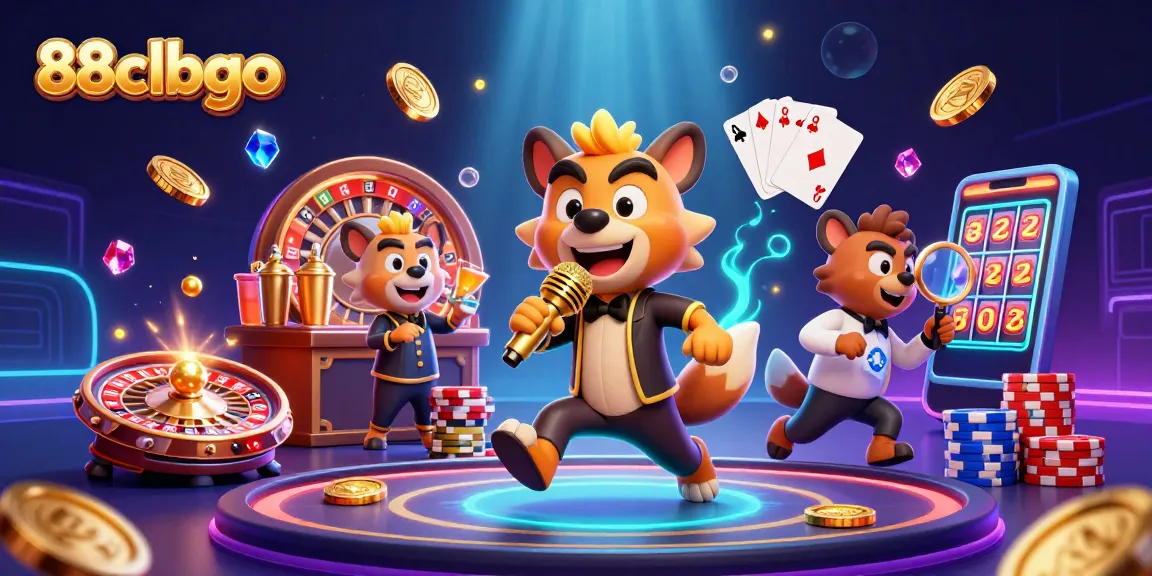Experience exhilarating fun at 88clbgo's casino club as hyenas mix drinks and tell jokes.