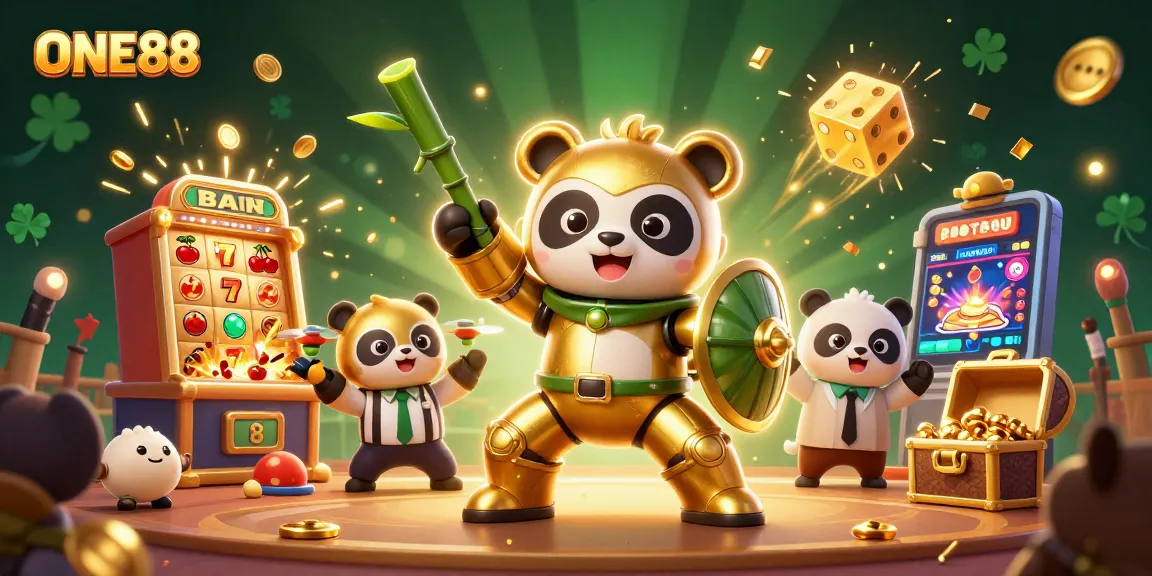Engage with ONE88's thrilling jackpot experience featuring dynamic casino elements and vibrant action.