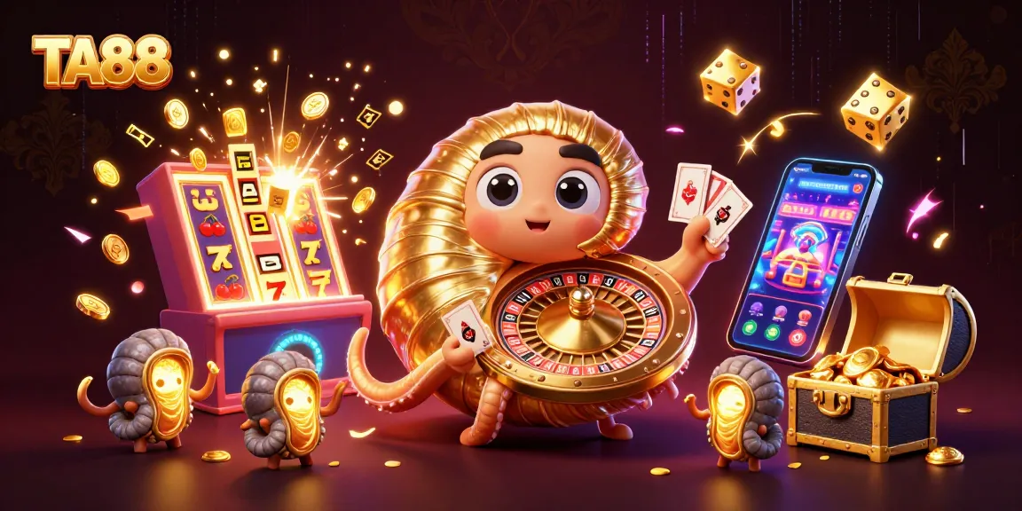 Unleash winning strategies at TA88 with a dynamic casino scene featuring a nautilus roulette.