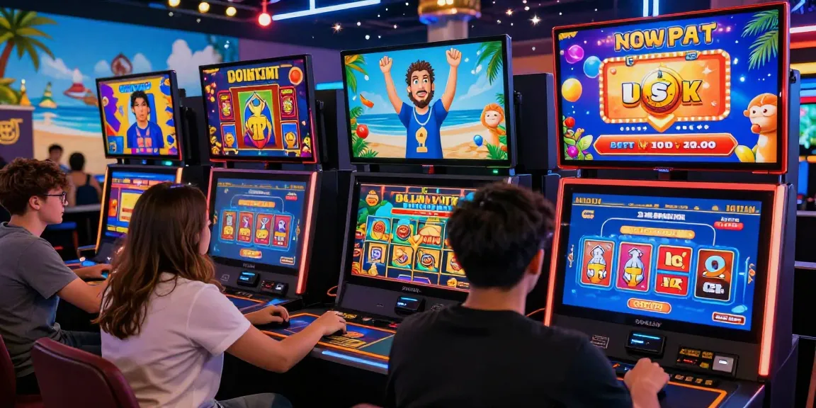 Exciting 78win online gambling experience with players enjoying various games and promotional rewards.