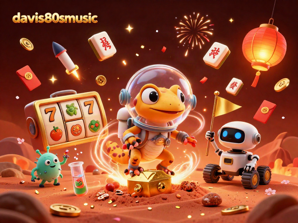 Engage with davis80smusic and discover vibrant 3D casino illustrations showcasing exhilarating slot adventures.