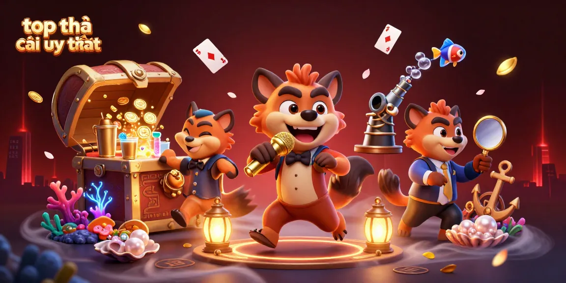 Experience the thrill with top nhà cái uy tín in this dynamic casino scene featuring hyenas!
