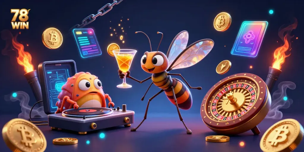 Play exciting games at 78WIN with dynamic characters and vibrant casino elements.