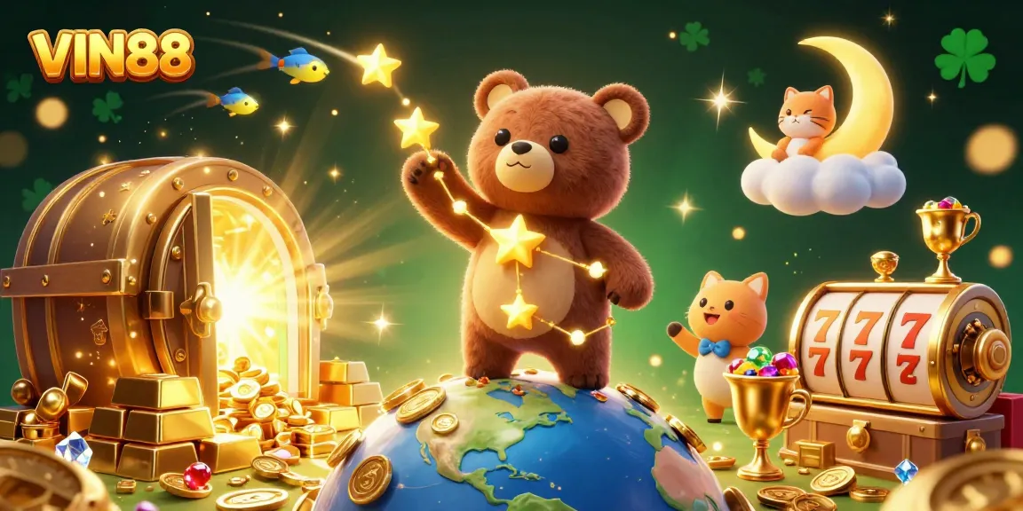 Experience the thrill of VIN88 casino with vibrant slot games and treasure-filled adventures.
