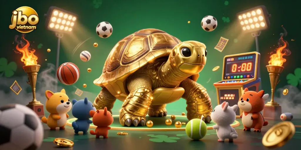 Engage in thrilling games with jbo vietnam on an exciting, festive casino scene