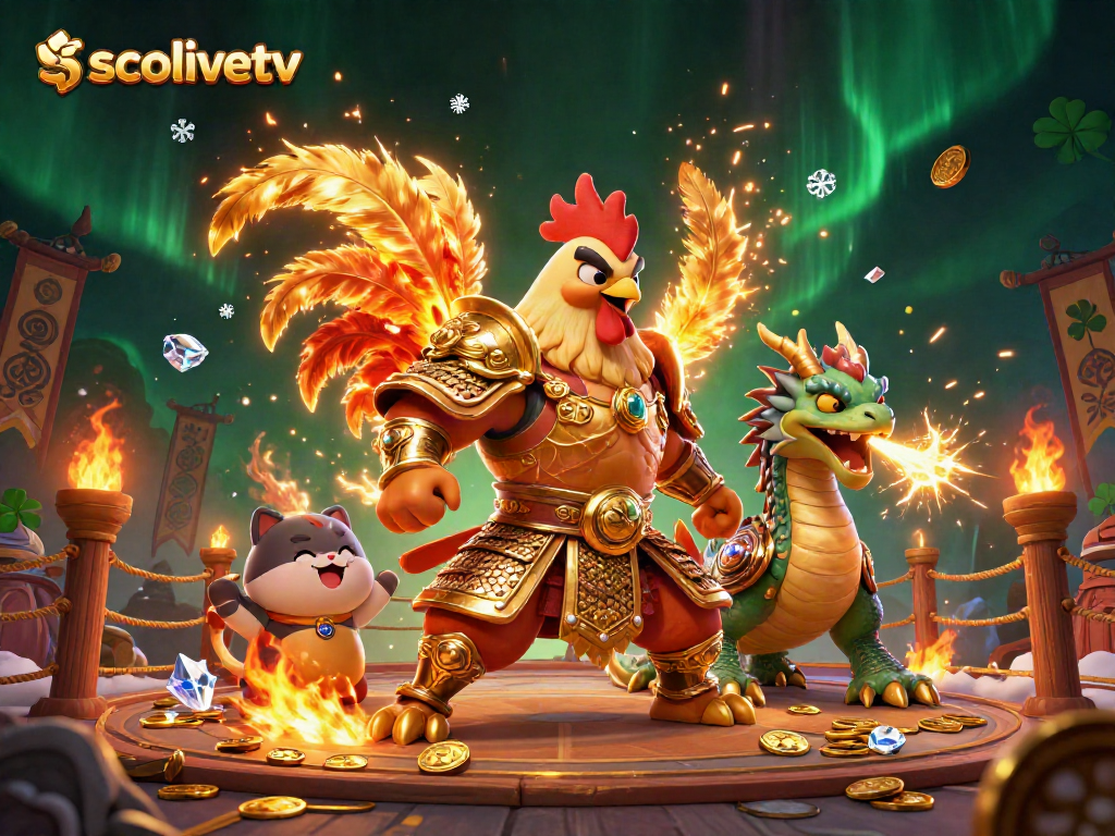 Engage with socolivetv's thrilling live sports betting scene featuring dynamic characters and rich casino elements.