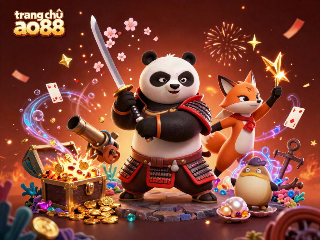 Experience exciting gameplay at trang chủ ao88 with vibrant characters and dynamic casino elements.