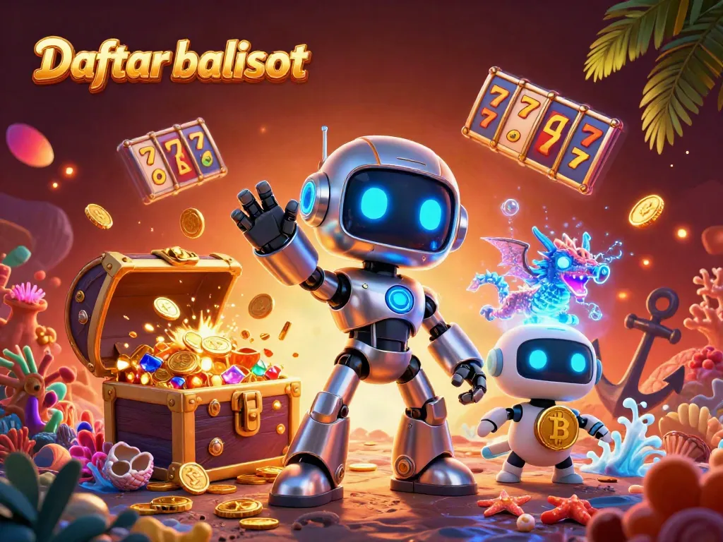 Experience thrilling gaming with Daftar balisot, featuring dynamic characters and vibrant casino elements.