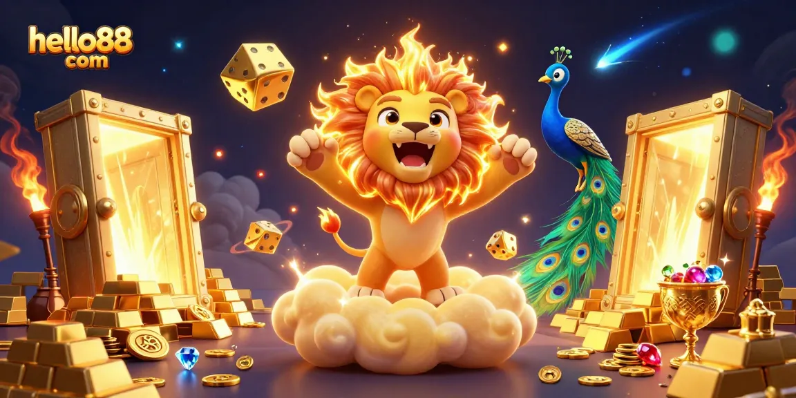 Experience thrill at hello88 com with dazzling treasures and golden gaming elements.