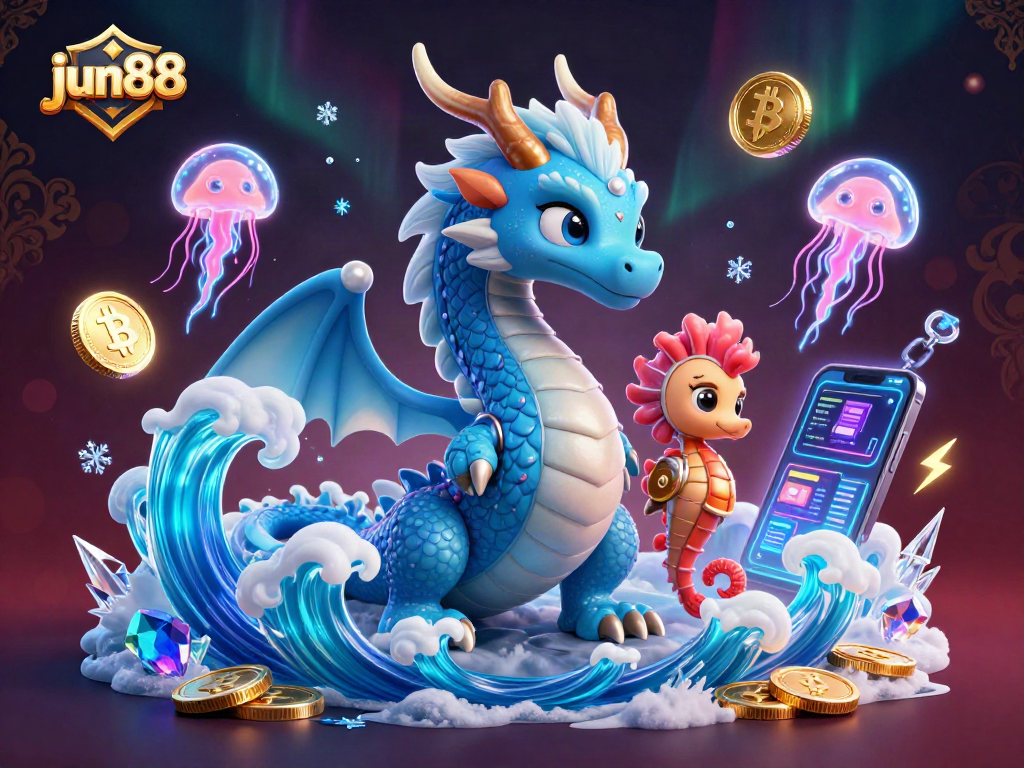 Experience thrilling gameplay at jun88 with dynamic 3D characters in a vibrant gambling atmosphere.