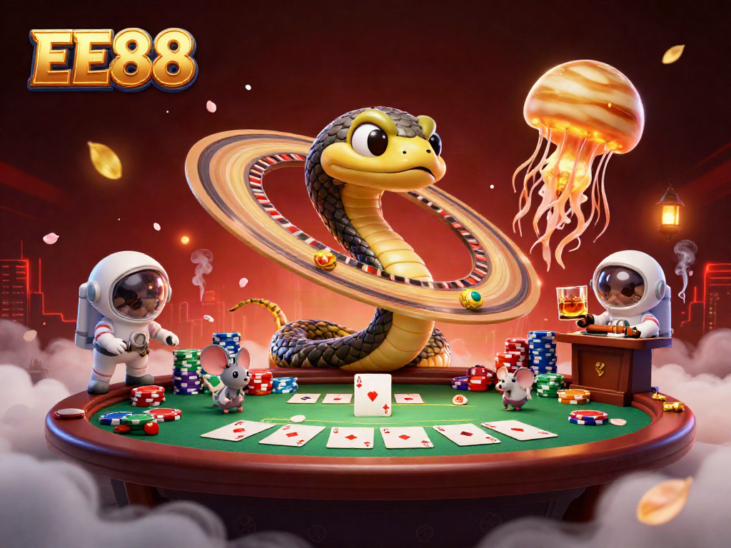 Experience vibrant betting action while playing casino games at EE88 with dynamic characters and engaging elements.