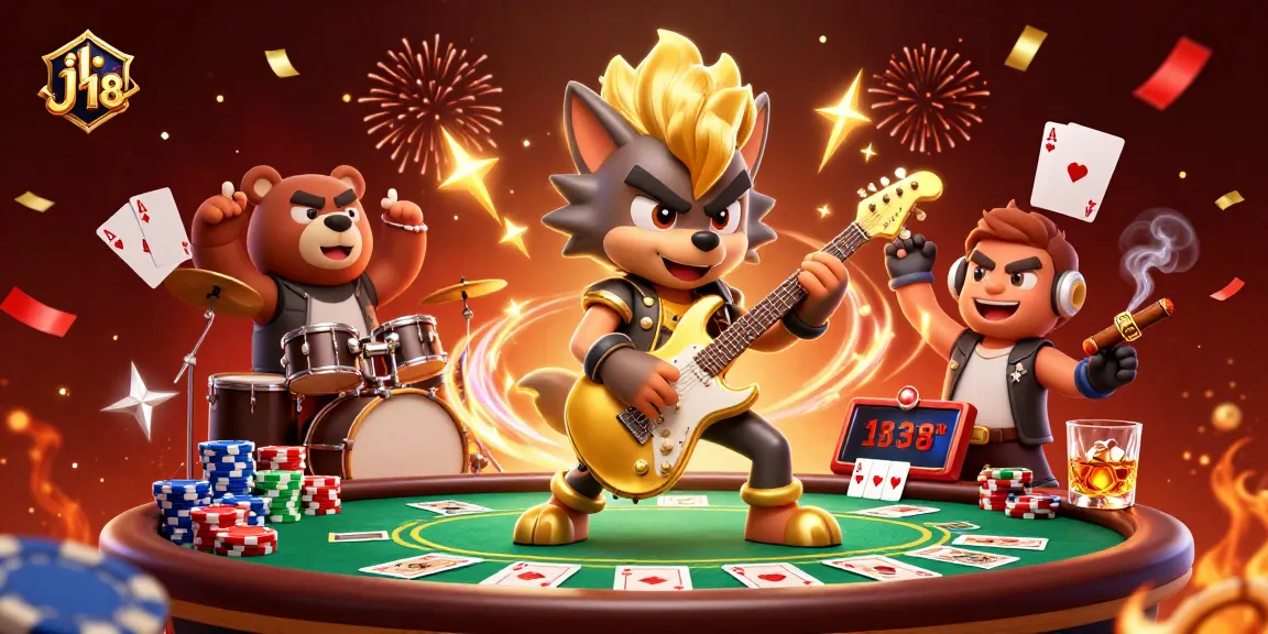 Engage in thrilling games at jl 18 with colorful poker chips and an exciting live casino atmosphere.