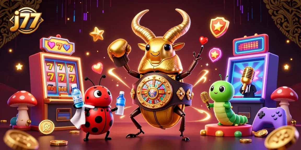 Experience thrilling win opportunities with j77’s vibrant casino games and characters.