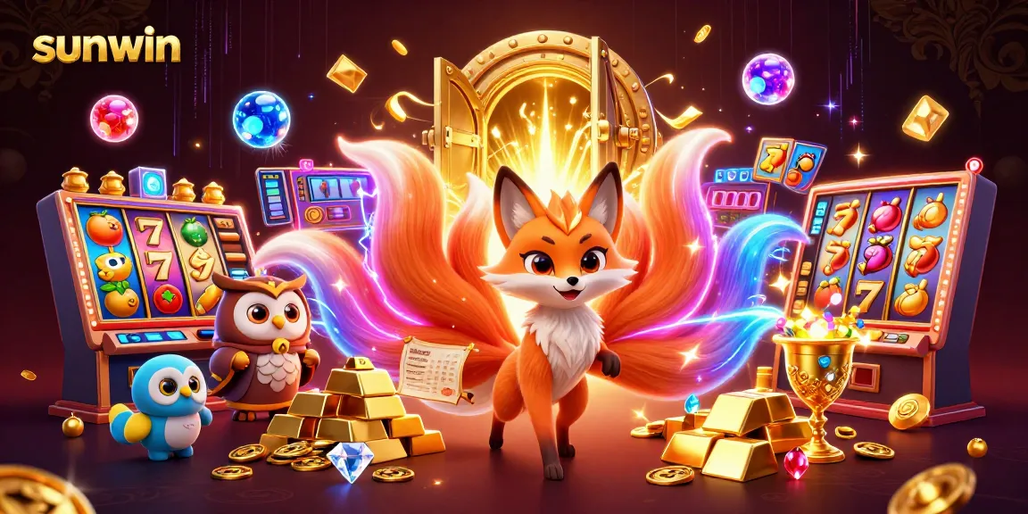 Play exciting slots with sunwin featuring a mystical fox, wise owl, and treasures galore!