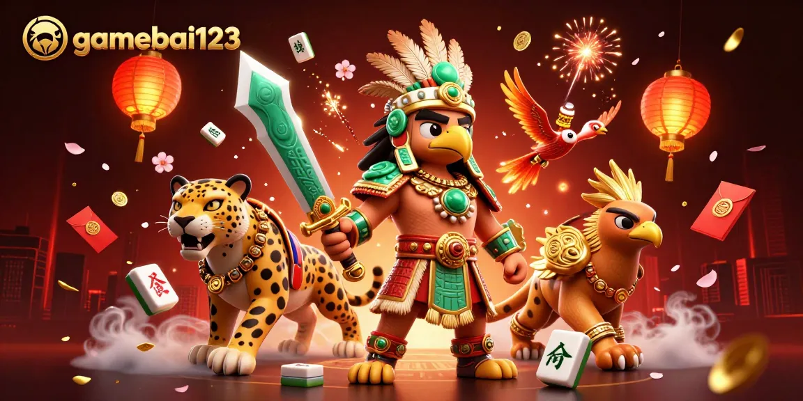 Experience thrilling gameplay at gamebai123 with vibrant characters and dynamic casino elements.