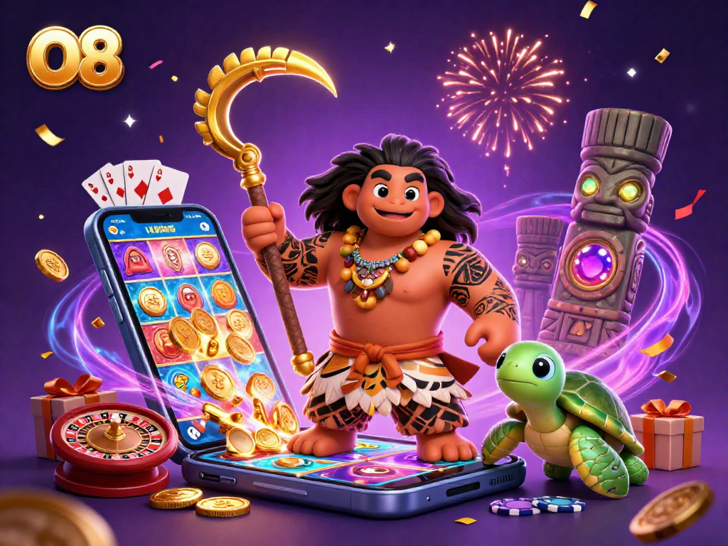 O8 offers thrilling casino action with vibrant visuals and engaging game elements for players.