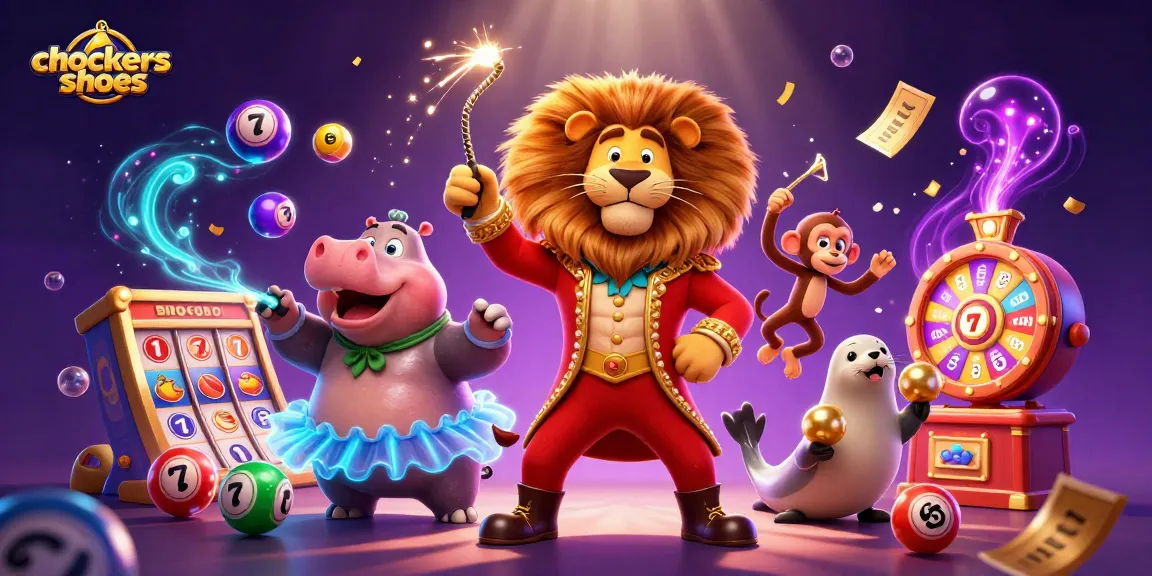 Experience the excitement of chockersshoes in a vibrant casino scene with dynamic game elements.