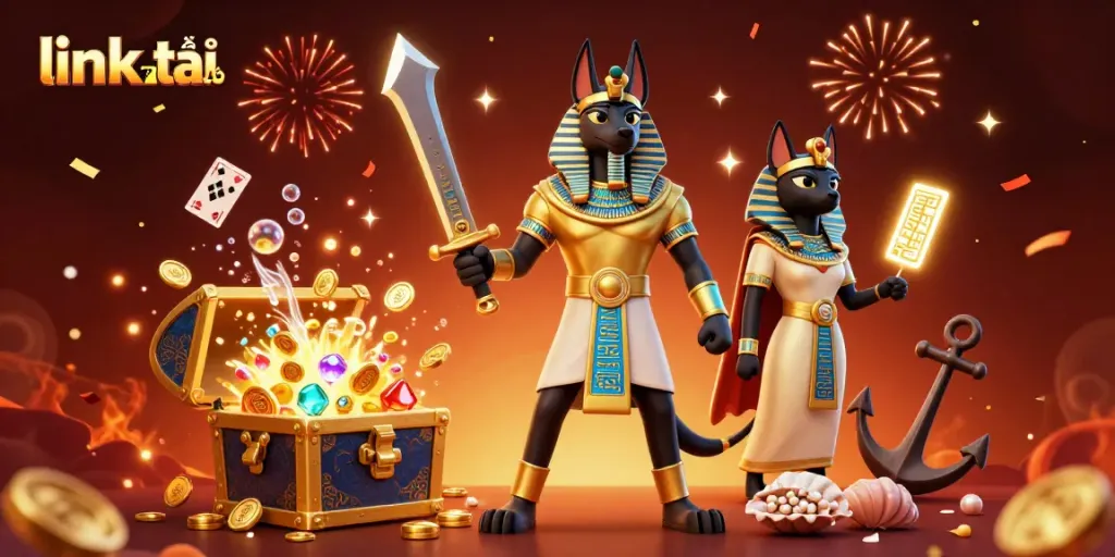 Engage in gaming fun with link tải 789club in a rich, vibrant casino scene.
