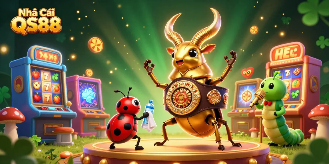 Experience exciting gameplay at Nhà Cái QS88 with dynamic slot machines and vibrant characters.