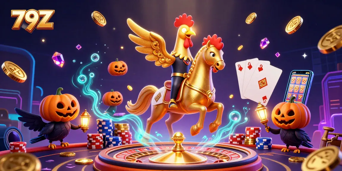 Experience thrilling gameplay at 79Z with vibrant casino visuals, spinning wheels, and explosive wins.