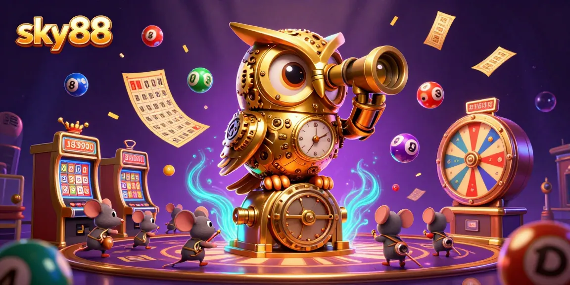 Enjoy winning opportunities with sky88's vibrant gaming scene featuring dynamic lottery elements.