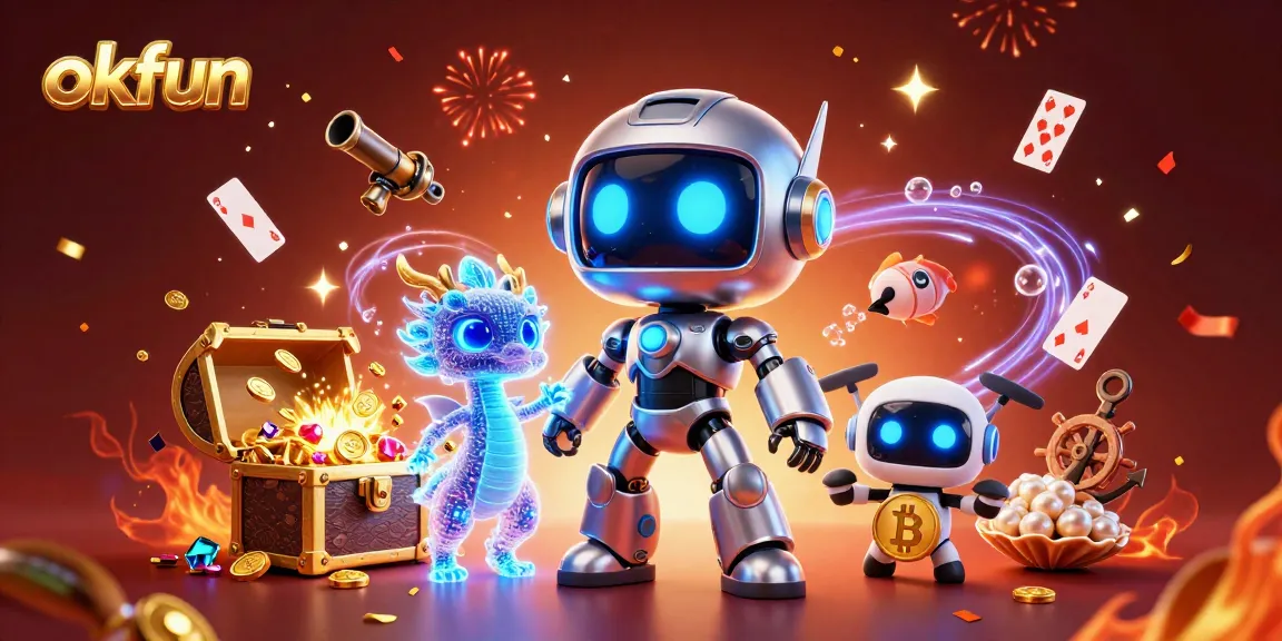 Experience thrilling gaming at okfun with vibrant 3D characters and underwater treasures!